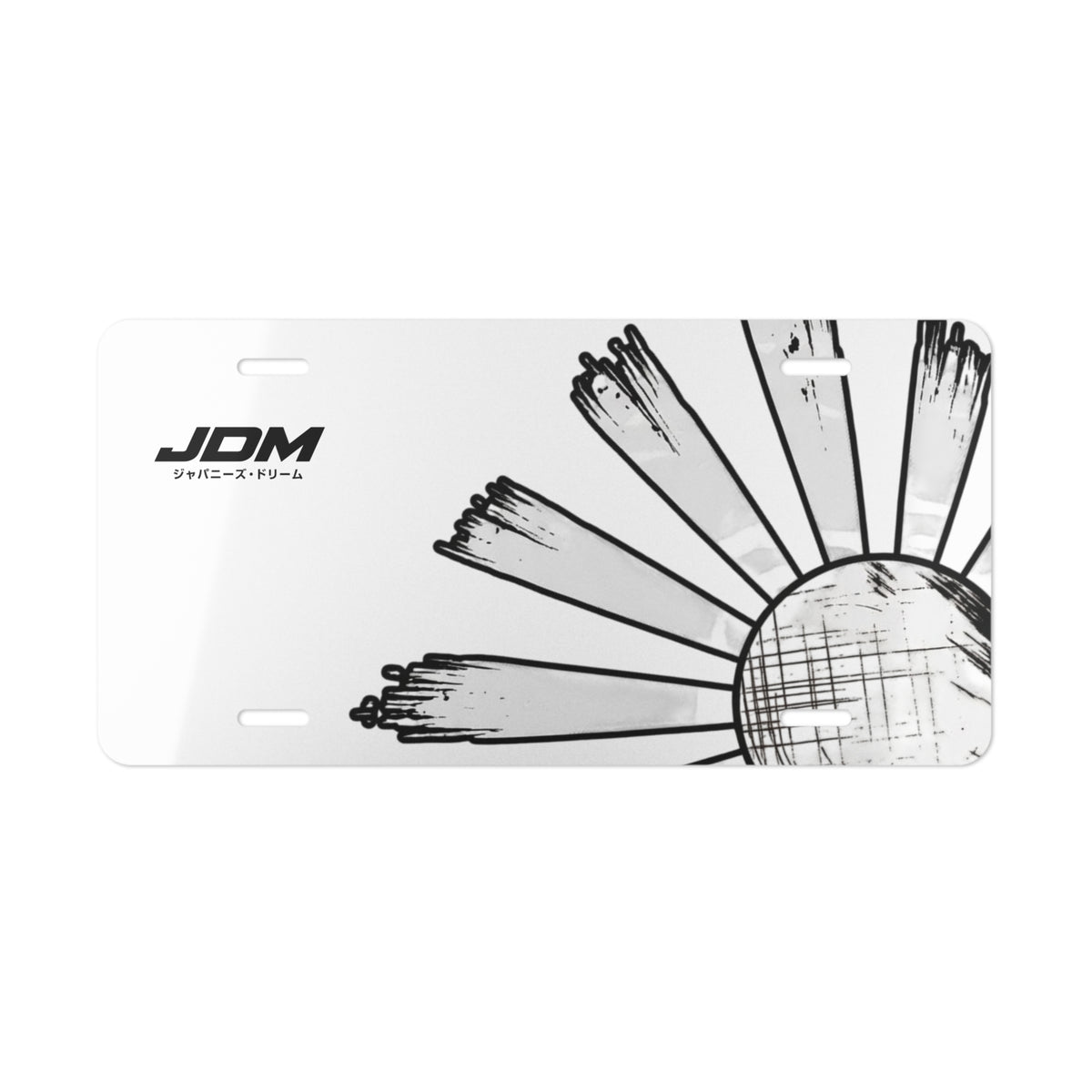 JDM Rising Sun Vanity plate